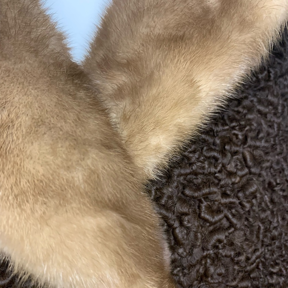 Brown mink jacket - Picture 2 of 16